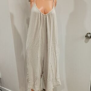Chic Beige Jumpsuit